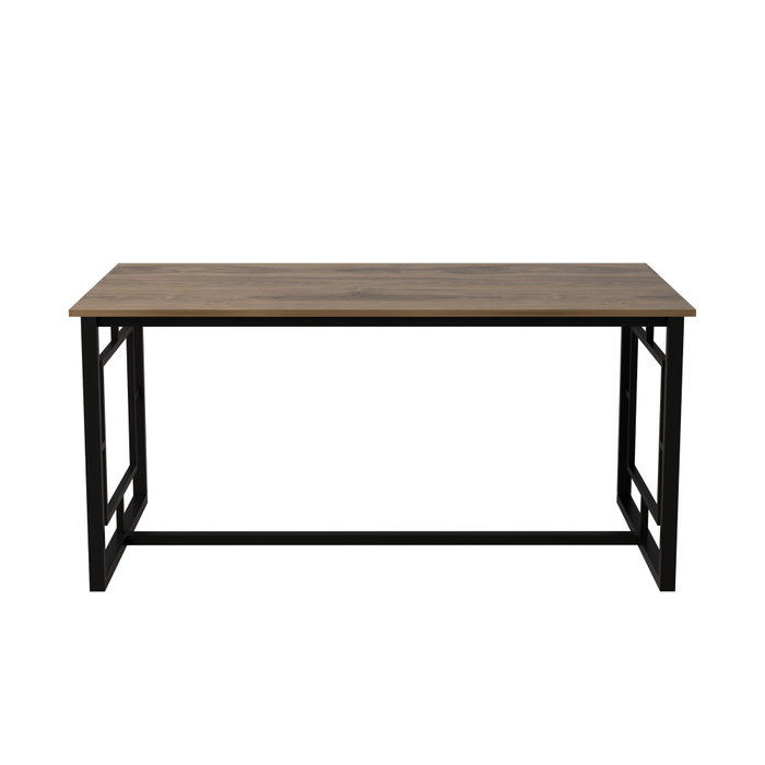 Hanah Home Mesa de Comedor Alin - Nogal y Negro Hanah Home Mesa de Comedor Alin - Nogal y Negro